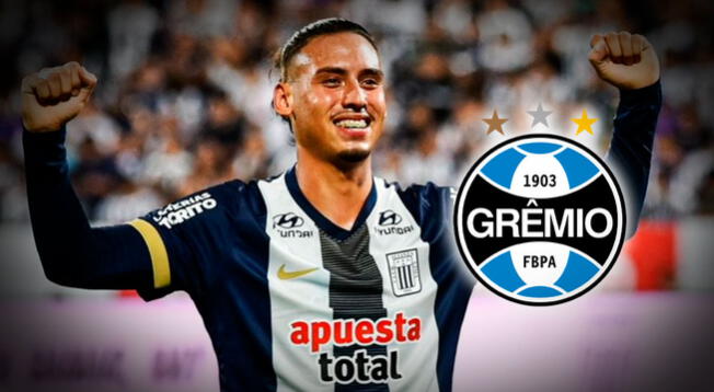 Erick Noriega dejará Alianza Lima y será jugador de Gremio: ¿Por cuánto tiempo firmará contrato?