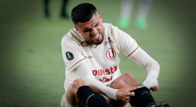¿Se pierde el clásico? Universitario reveló la lesión que sufrió Rodrigo Ureña ante Palmeiras