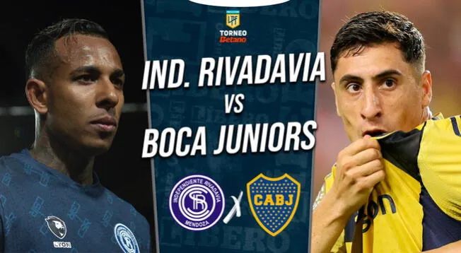 Boca vs Independiente Rivadavia EN VIVO, Clausura Liga Profesional: horario, canal de TV y formaciones