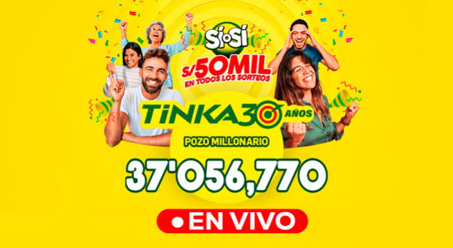 Resultados La Tinka de HOY, miércoles 20 de agosto: mira los números ganadores, sorteo y pozo millonario