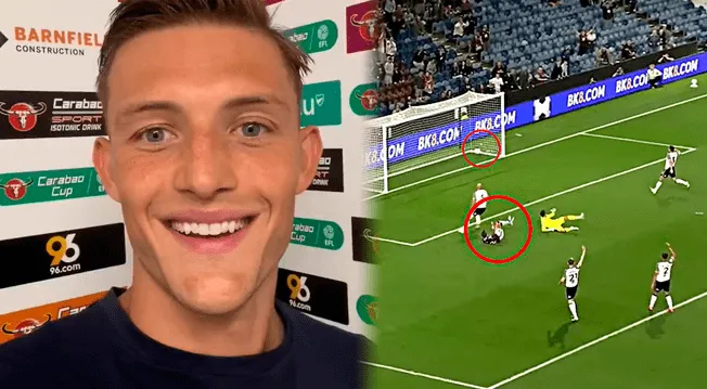 Oliver Sonne no ocultó su emoción tras marcar su primer gol en Inglaterra con Burnley: "¡Vamos!" Oliver Sonne no ocultó su emoción tras marcar su primer gol en Inglaterra con Burnley: "¡Vamos!"