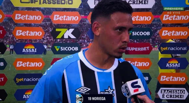 Erick Noriega dio firme calificativo a los jugadores de Flamengo tras su debut con Gremio: "Muy..." Erick Noriega dio firme calificativo a los jugadores de Flamengo tras su debut con Gremio: "Muy..."