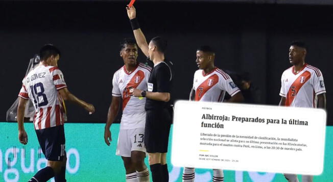 Prensa paraguaya lanza fuerte advertencia contra Perú por Eliminatorias: "Para romper..." Prensa paraguaya lanza fuerte advertencia contra Perú por Eliminatorias: "Para romper..."