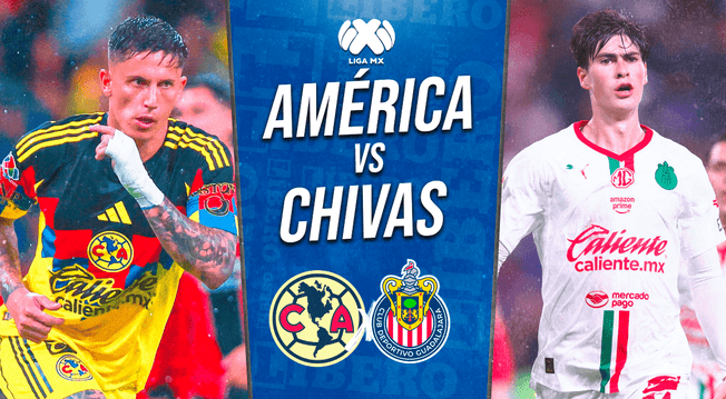 América vs. Chivas EN VIVO: pronóstico, hora y canal del clásico nacional por la Liga MX
