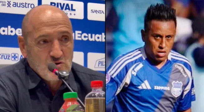 DT de Emelec dejó rotundo comentario sobre Christian Cueva tras cambiarlo: "Jugadores que..." DT de Emelec dejó rotundo comentario sobre Christian Cueva tras cambiarlo: "Jugadores que..."