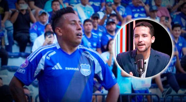 Periodista ecuatoriano dio fuerte opinión sobre Christian Cueva tras derrota de Emelec: "Es el..."