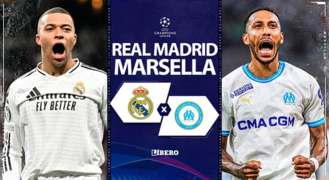 Real Madrid vs Marsella EN VIVO por Champions League: cuándo juega, a qué hora, pronóstico y dónde ver