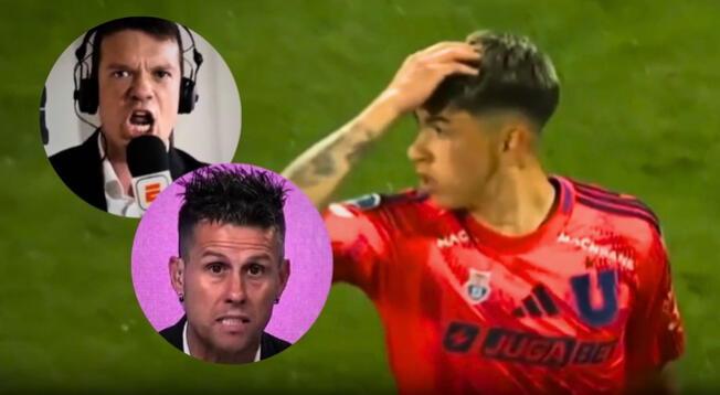 El lamento de los periodistas chilenos por el gol anulado de la U. de Chile a Alianza Lima: "Una..."