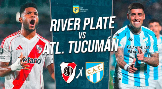 River Plate vs Atlético Tucumán EN VIVO: horario, pronóstico y dónde ver la Liga Profesional River Plate vs Atlético Tucumán EN VIVO: horario, pronóstico y dónde ver la Liga Profesional