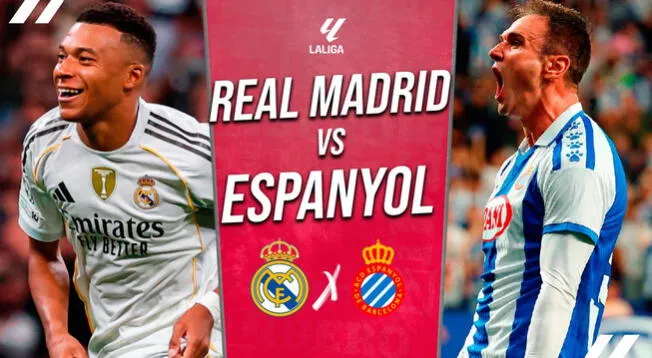 Real Madrid vs Espanyol EN VIVO y EN DIRECTO por LaLiga: horario, alineaciones y dónde ver partido Real Madrid vs Espanyol EN VIVO y EN DIRECTO por LaLiga: horario, alineaciones y dónde ver partido