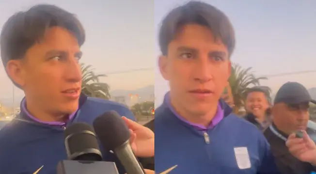 Hincha chileno interrumpe entrevista a Fernando Gaibor y lo insulta: Así reaccionó - VIDEO