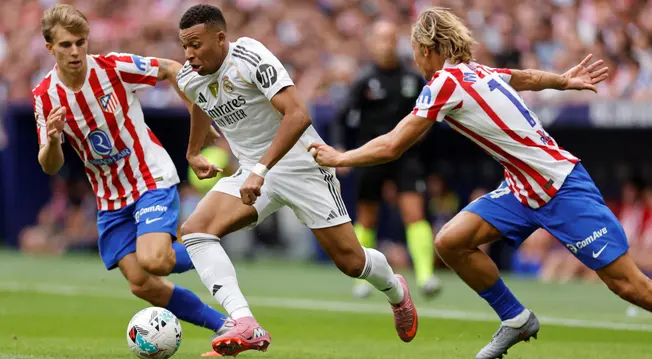 Real Madrid vs Atlético Madrid EN VIVO por DIRECTV: ver transmisión del derbi por LaLiga 2025