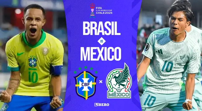 Brasil vs. México EN VIVO, Mundial Sub-20: horario, canal y dónde ver partido