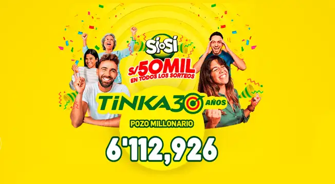 Sorteo La Tinka de HOY, miércoles 22 de octubre: resultados, pozo millonario y números ganadores Sorteo La Tinka de HOY, miércoles 22 de octubre: resultados, pozo millonario y números ganadores