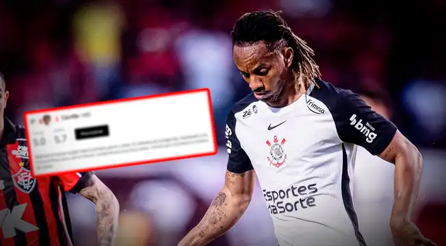 Medio brasileño calificó con dureza a André Carrillo tras victoria de Corinthians: "Le falta..." Medio brasileño calificó con dureza a André Carrillo tras victoria de Corinthians: "Le falta..."