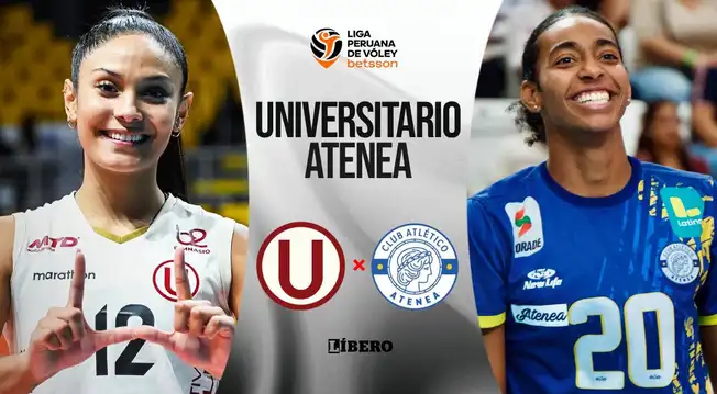 Universitario vs. Atenea EN VIVO por Latina: punto a punto del partido de vóley Universitario vs. Atenea EN VIVO por Latina: punto a punto del partido de vóley