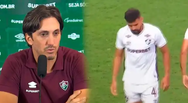 ¿No va más? DT de Fluminense explota contra Ignácio Da Silva, ex Cristal, tras expulsión: "Termina" ¿No va más? DT de Fluminense explota contra Ignácio Da Silva, ex Cristal, tras expulsión: "Termina"