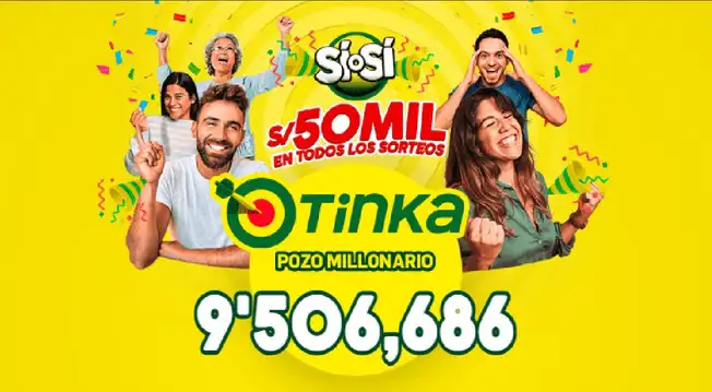 La Tinka de HOY, domingo 16 de noviembre 2025: últimos resultados y jugada ganadora La Tinka de HOY, domingo 16 de noviembre 2025: últimos resultados y jugada ganadora