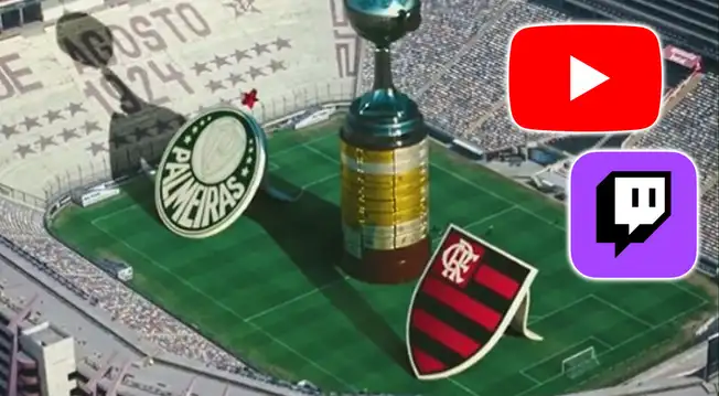 Oficial: Partido Palmeiras vs Flamengo por Final de Copa Libertadores se verá por Youtube y Twitch