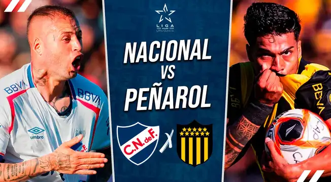 Nacional vs. Peñarol EN VIVO: pronóstico, hora y dónde ver la final de Liga AUF Uruguaya