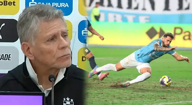 Paulo Autuori da rotundo comentario tras gol errado por Vizeu en Cristal: "Vamos a..."