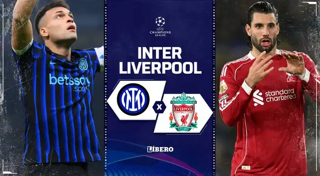 Inter vs Liverpool EN VIVO: hora, canal y dónde ver partidos de Champions League Inter vs Liverpool EN VIVO: hora, canal y dónde ver partidos de Champions League