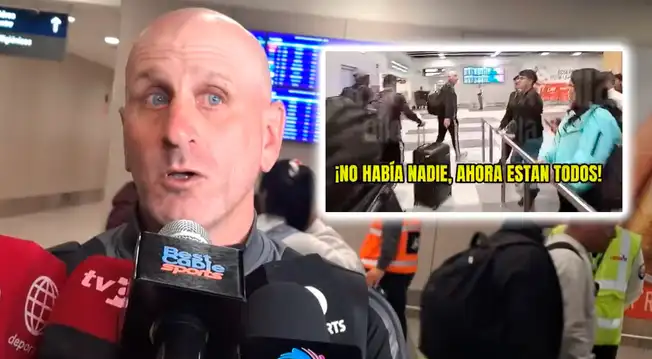 Miguel Rondelli, DT de Cusco FC, explotó tras llegar a Lima y enfrentar a Cristal: "Ahora están todos" Miguel Rondelli, DT de Cusco FC, explotó tras llegar a Lima y enfrentar a Cristal: "Ahora están todos"