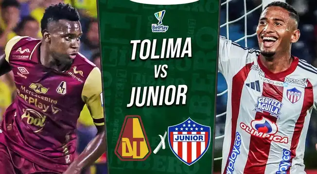 Tolima vs Junior EN VIVO por final de la Liga BetPlay: horario, pronóstico y dónde ver Tolima vs Junior EN VIVO por final de la Liga BetPlay: horario, pronóstico y dónde ver