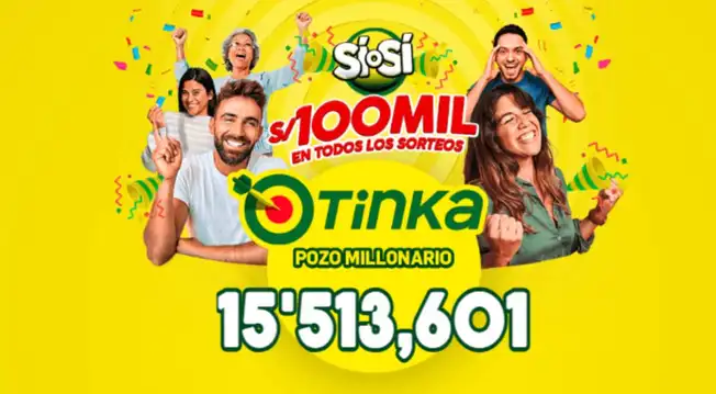 Resultados de La Tinka de HOY, 28 de diciembre: pozo millonario y números ganadores del juego