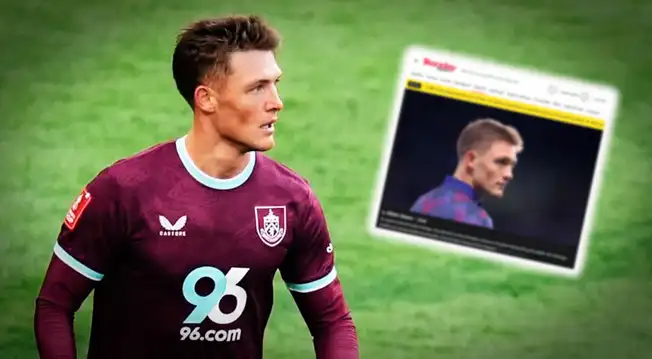 Prensa inglesa dio categórica opinión sobre Oliver Sonne tras ser titular con Burnley: "Nunca..."