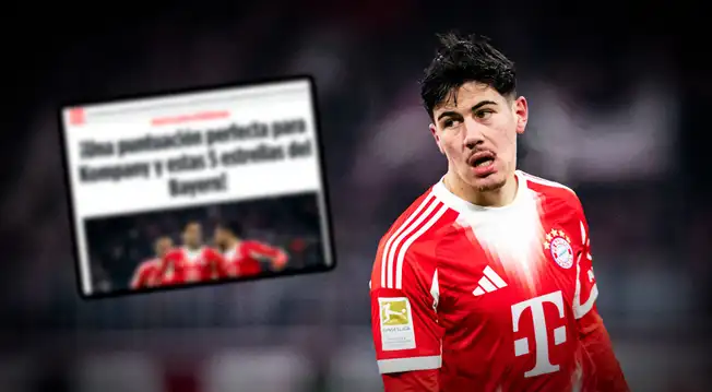 Prensa de Alemania calificó a Felipe Chávez tras su debut con Bayern Múnich: "Demasiado..."