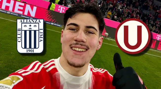 ¿Alianza o Universitario? Se reveló de que equipo es hincha Felipe Chávez, joya del Bayer Múnich ¿Alianza o Universitario? Se reveló de que equipo es hincha Felipe Chávez, joya del Bayer Múnich