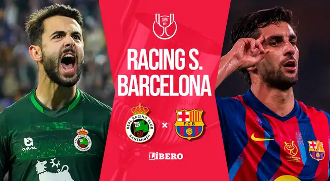 Barcelona vs. Racing EN VIVO por Copa del Rey: pronóstico, hora y dónde ver el partido