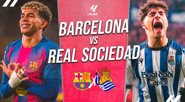 Barcelona vs Real Sociedad EN VIVO por LaLiga: a qué hora juegan, dónde ver y alineación