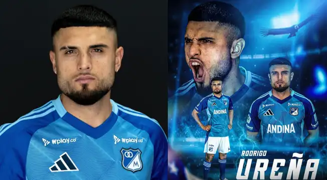Rodrigo Ureña, ex Universitario, cayó con Millonarios en su debut en Colombia