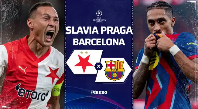 Barcelona vs Slavia Praga EN VIVO por Champions League: horario, pronóstico y dónde ver