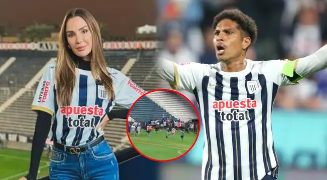 Ana Paula sale al frente y explota tras presunta agresión de hinchas a Paolo Guerrero: "Repudio"