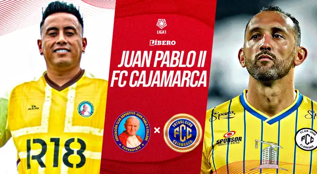 Juan Pablo II vs. FC Cajamarca EN VIVO HOY: transmisión del partido
