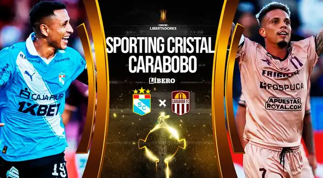 Sporting Cristal vs Carabobo EN VIVO: alineaciones, hora, canal y dónde ver Copa Libertadores
