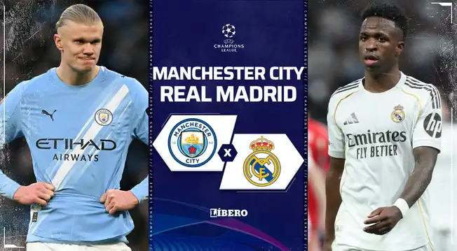 Real Madrid vs Manchester City EN VIVO por Champions League: alineaciones, horarios y canales