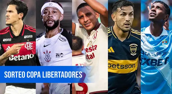 Sorteo Copa Libertadores EN VIVO: hora, canal y dónde ver fase de grupos con Universitario, Cristal y Cusco