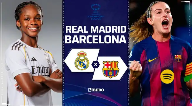 Real Madrid vs Barcelona EN VIVO por Champions League Femenina: hora y canal de cuartos de final