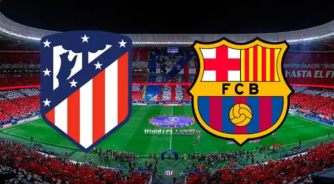 Canal confirmado para ver Atlético de Madrid vs Barcelona por partido de LaLiga de España