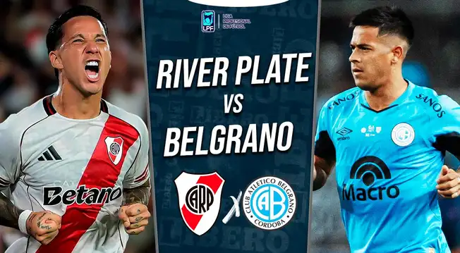 River Plate vs Belgrano EN VIVO por Liga Profesional: a qué hora juega, donde ver y pronóstico River Plate vs Belgrano EN VIVO por Liga Profesional: a qué hora juega, donde ver y pronóstico