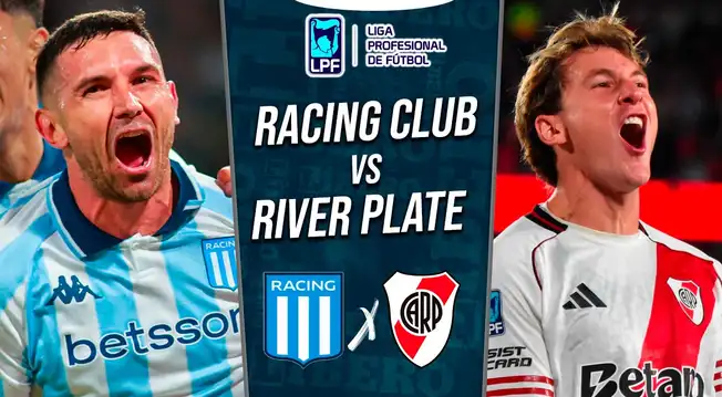 Racing vs River Plate EN VIVO por Torneo Apertura 2026: cuándo juegan, a qué hora y en qué canal ver Racing vs River Plate EN VIVO por Torneo Apertura 2026: cuándo juegan, a qué hora y en qué canal ver