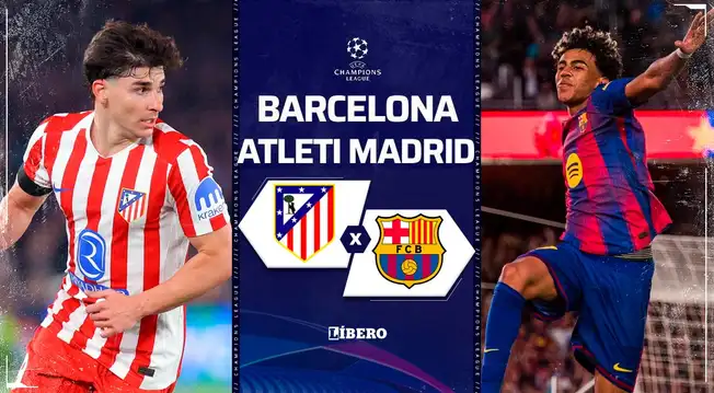 Atlético Madrid vs Barcelona EN VIVO por la Champions League: a qué hora, dónde ver y alineación