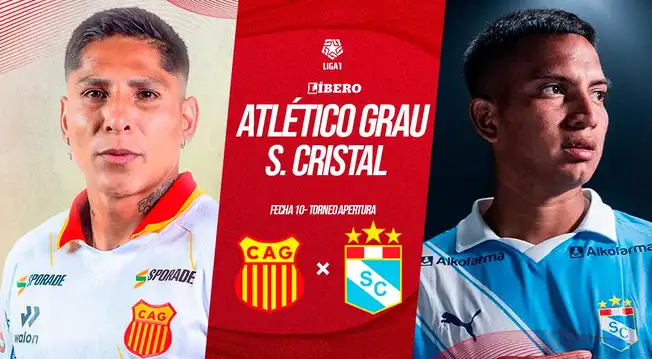 Sporting Cristal vs. Atlético Grau EN VIVO HOY por Liga 1: a qué hora juega, alineaciones y dónde ver