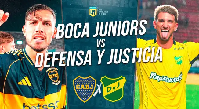 Boca Juniors vs. Defensa y Justicia EN VIVO: pronóstico, hora y qué canal transmite