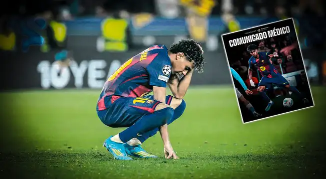 Lamine Yamal se pierde la temporada con Barcelona: no jugará el Clásico y peligra el Mundial 2026