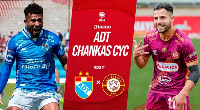 Chankas vs ADT EN VIVO por Liga 1: a qué hora juegan, dónde ver y pronóstico de HOY